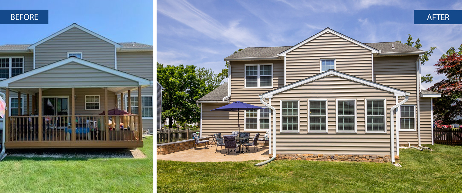 Bright Sunroom Before After 1 1