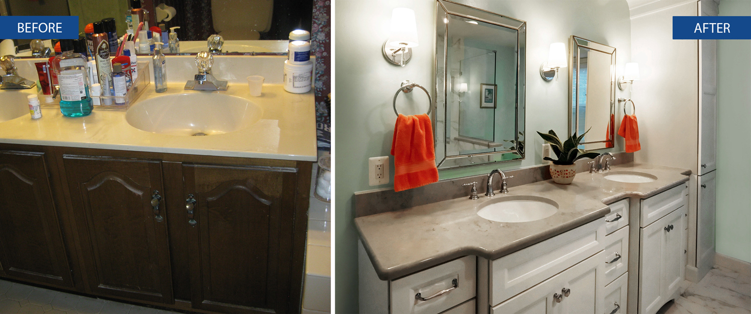 FunctionalModernBath Befores Afters 2