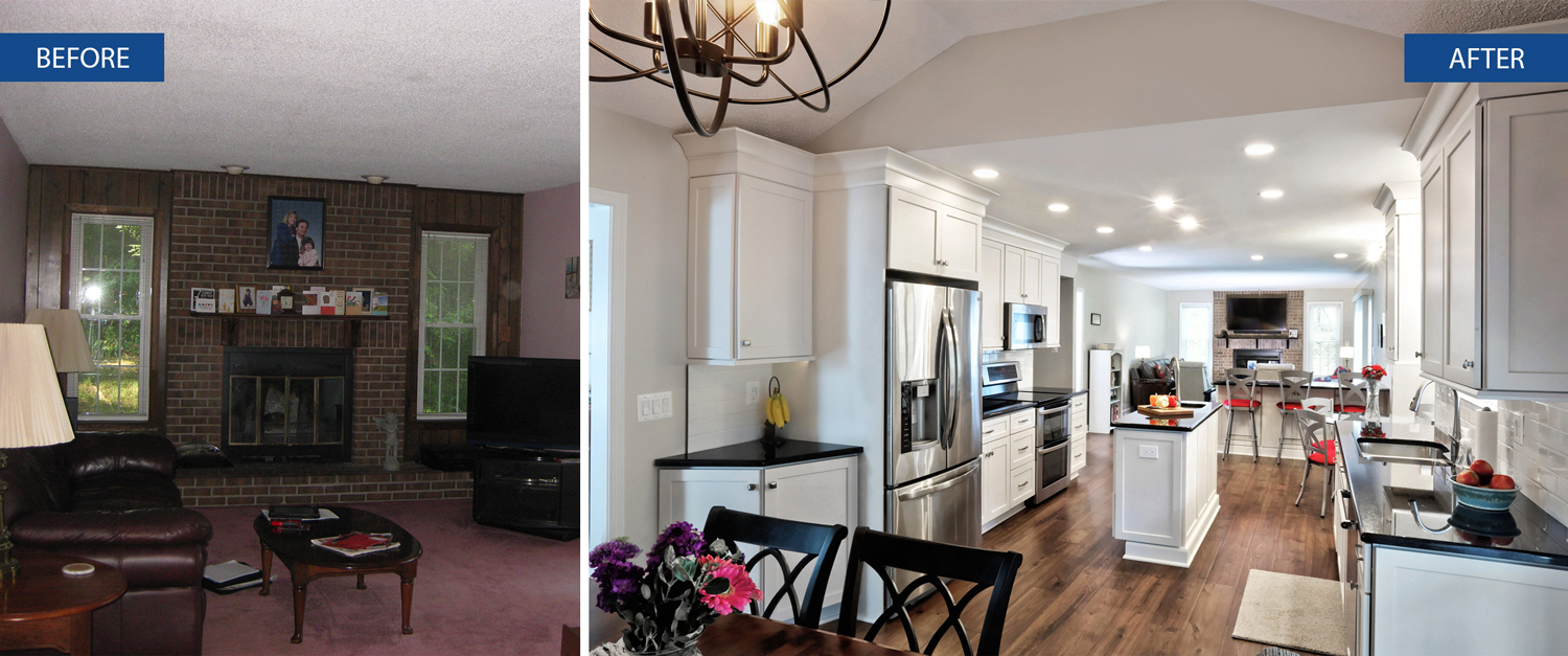 Open Concept Kitchen Befores Afters 1