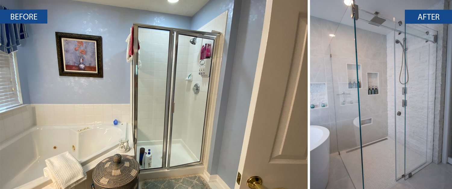 Spa Inspired Bath Befores Afters 2