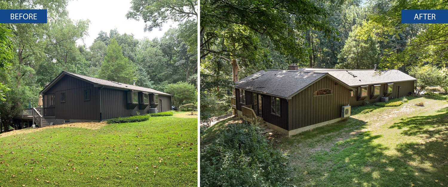 Spa and Studio Addition Befores Afters 2