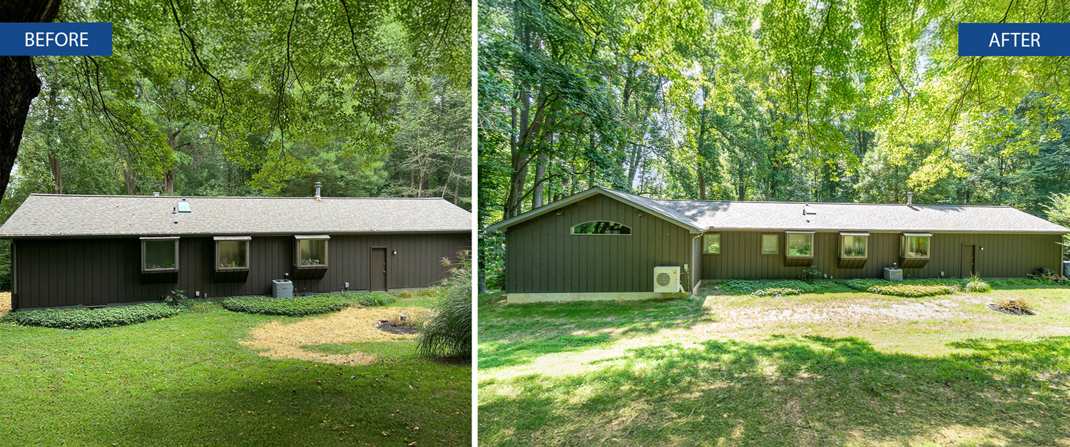 Spa and Studio Addition Befores Afters 3