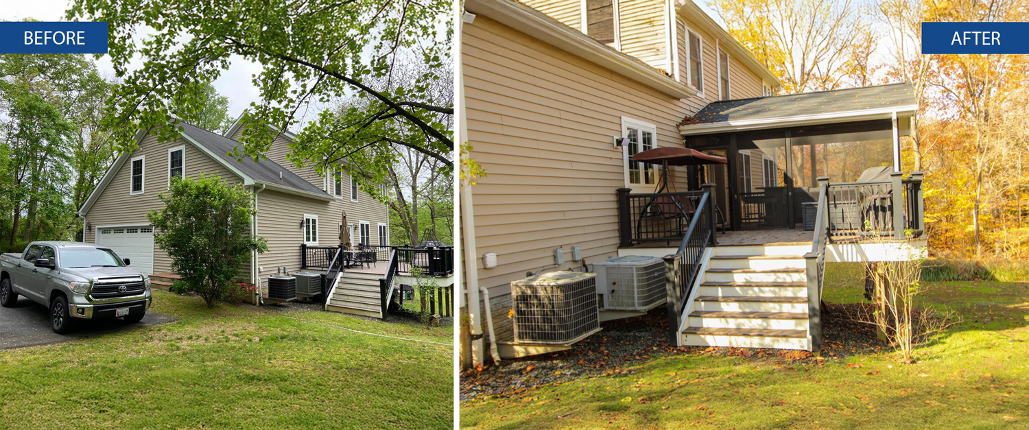 Summer Living Improvement Befores Afters 1