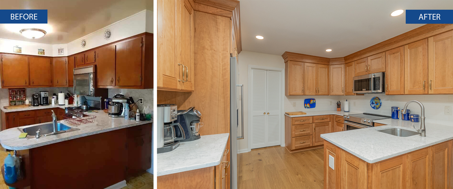 Vintage Kitchen Update before after3 1