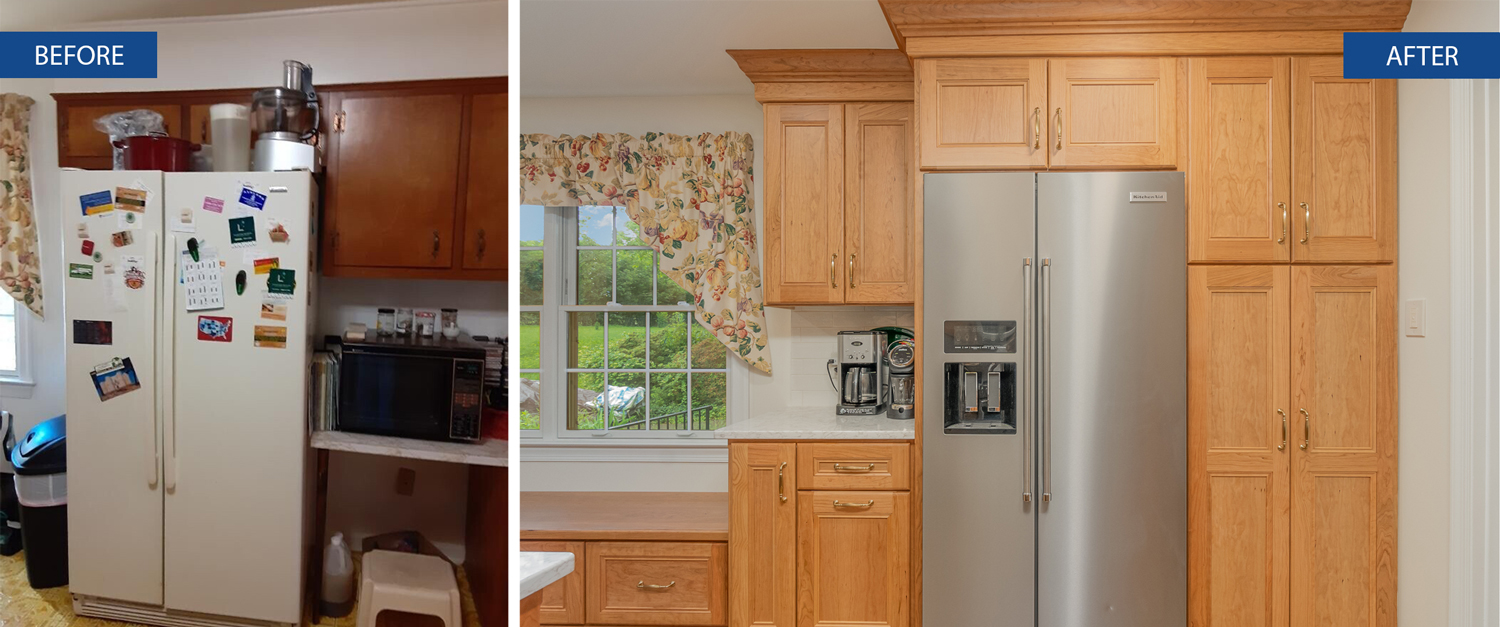 Vintage Kitchen Update before after5 1