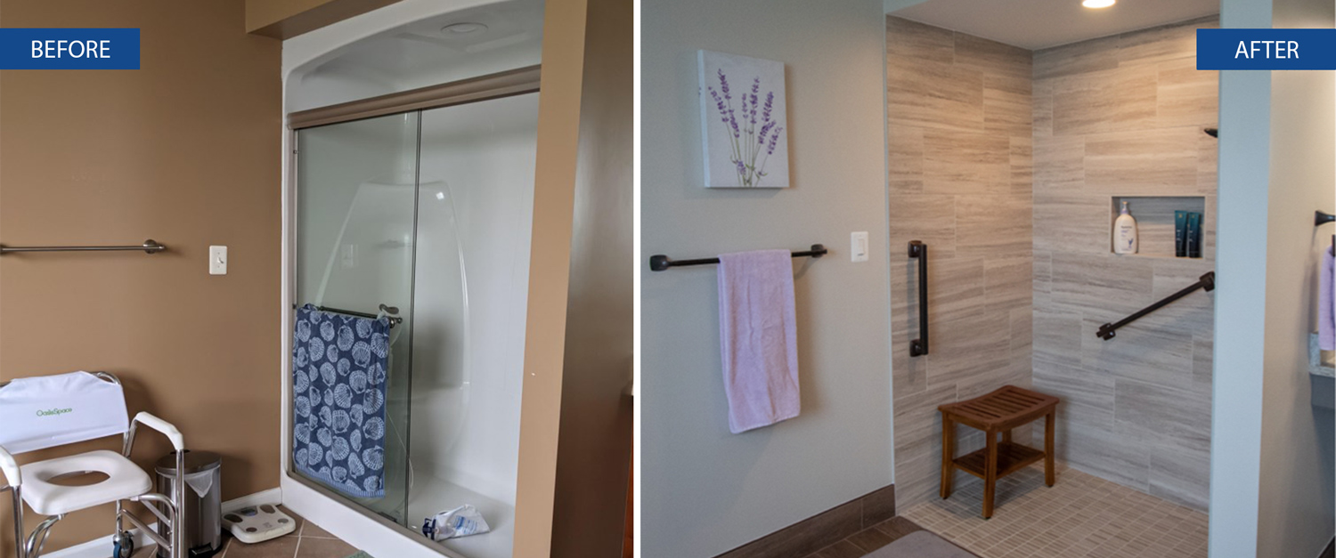Wheelchair Accessible Bath Befores Afters 2