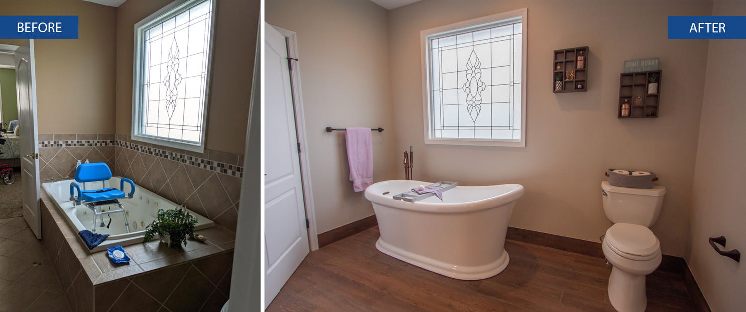 Wheelchair Accessible Bath Befores Afters 3