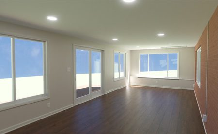 28 x 12 Sunroom Enclosure 3D