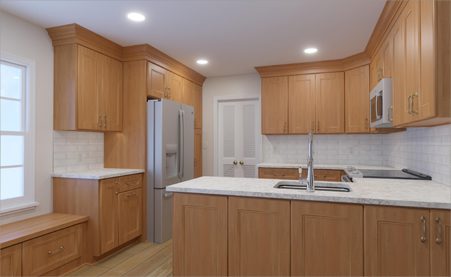 Kitchen renovation 3D 